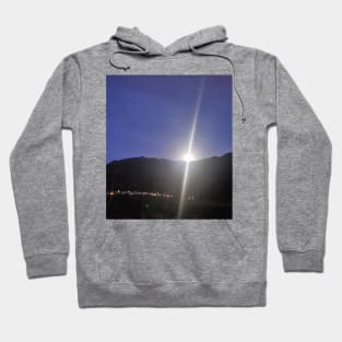 Full Moon over the Alps Hoodie